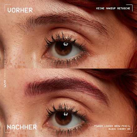 Augenbrauenstift Powder Louder Brow Pencil 04 Black Cherry NYX PROFESSIONAL MAKEUP