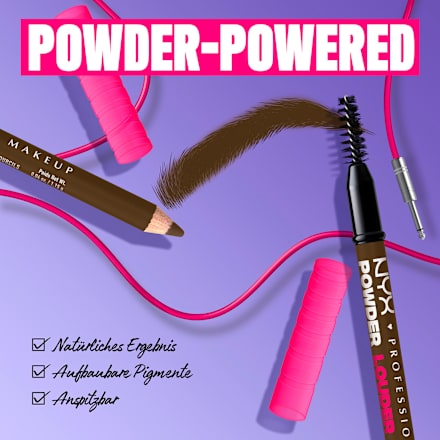 Augenbrauenstift Powder Louder 02 Taupe NYX PROFESSIONAL MAKEUP