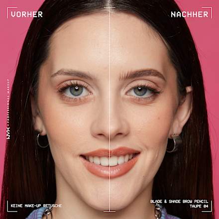 Augenbrauenstift Blade & Shade Nano 04 Taupe NYX PROFESSIONAL MAKEUP