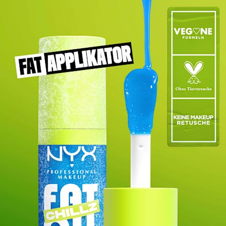 Lipgloss Fat Oil Chillz 18 Polar Peppermint NYX PROFESSIONAL MAKEUP