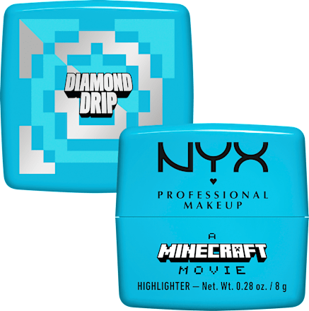 Highlighter A Minecraft Movie Rare Balms Diamond Drip 02 Silver NYX PROFESSIONAL MAKEUP