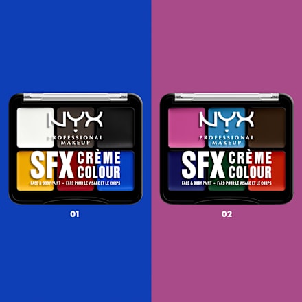 Farbpalette SFX Face & Body Paint Secondary NYX PROFESSIONAL MAKEUP