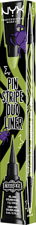 Eyeliner Beetlejuice Pinstripe Duo 01 Green Chrome NYX PROFESSIONAL MAKEUP