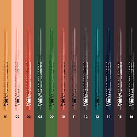 Ceruzka na oči Vivid Rich - 16 Always Onyx NYX PROFESSIONAL MAKEUP