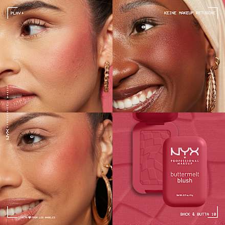 Blush Buttermelt 10 Back and Butta NYX PROFESSIONAL MAKEUP