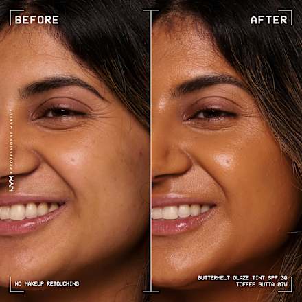 Foundation Buttermelt Glaze mit LSF 30, 07 Toffee Butta NYX PROFESSIONAL MAKEUP