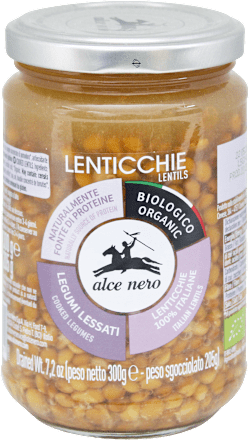 Lenticchie lessate BIO alce nero