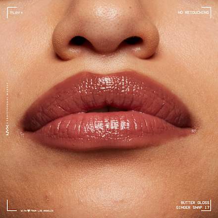 Luciu de buze Butter Gloss 17 Ginger NYX PROFESSIONAL MAKEUP