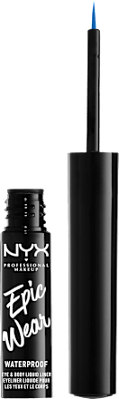 Tekutá očná linka Epic Wear - 05 Sapphire NYX PROFESSIONAL MAKEUP