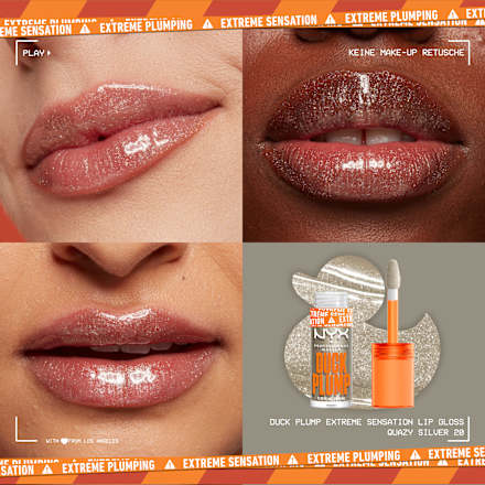 Lipgloss Duck Plump 20 Quazy Silver NYX PROFESSIONAL MAKEUP