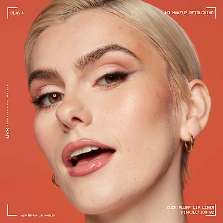 Lipliner Duck Plump 02 Pinkjection NYX PROFESSIONAL MAKEUP