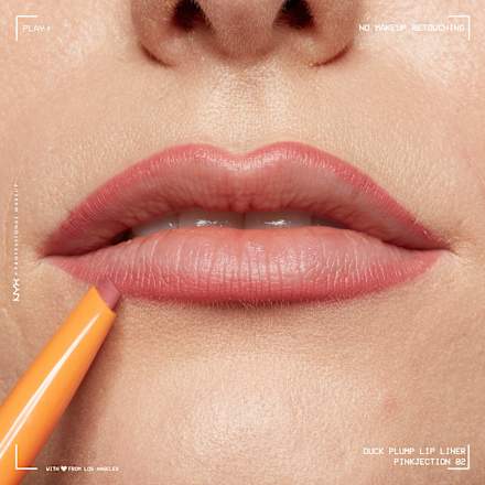 Lipliner Duck Plump 02 Pinkjection NYX PROFESSIONAL MAKEUP
