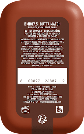 Bronzer Buttermelt 7.5 Butta Match NYX PROFESSIONAL MAKEUP