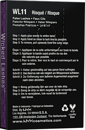 Künstliche Wimpern Wicked  Risque 11 NYX PROFESSIONAL MAKEUP
