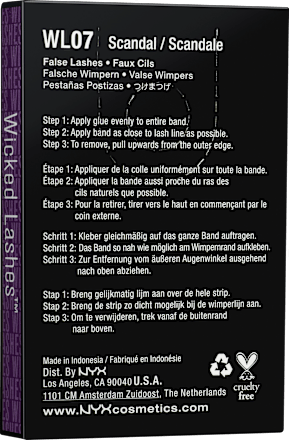 Künstliche Wimpern Wicked Scandal 07 NYX PROFESSIONAL MAKEUP