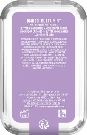 Highlighter Buttermelt 20 Butta Mint NYX PROFESSIONAL MAKEUP