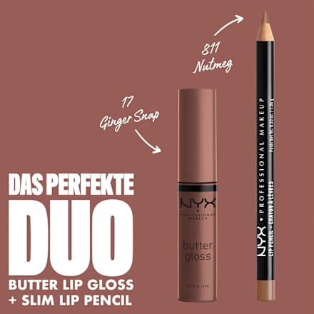Lipgloss Butter 17 Ginger Snap  NYX PROFESSIONAL MAKEUP