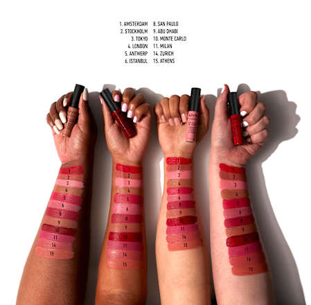 Lipgloss Soft Matte 15 Athens NYX PROFESSIONAL MAKEUP