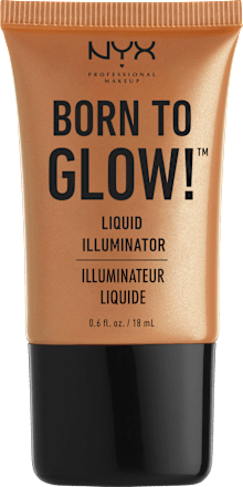Highlighter Born To Glow Liquid Illuminator 03 Pure Gold  NYX PROFESSIONAL MAKEUP
