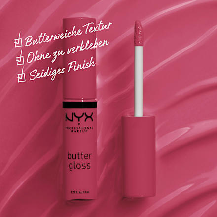 Lipgloss Butter Gloss 32 Strawberry Chees  NYX PROFESSIONAL MAKEUP