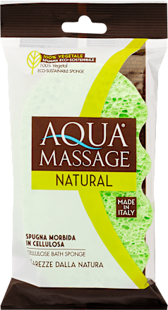 Aqua Massage Fürdőszivacs cellulóz, többféle AQUA MASAGE