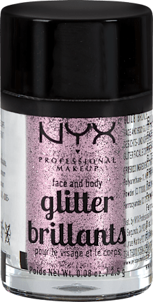 Glitzer Gesicht und Körper 02 Rose NYX PROFESSIONAL MAKEUP