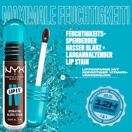 Lipgloss Lip IV Gloss Stain 06 Espresso Soak NYX PROFESSIONAL MAKEUP
