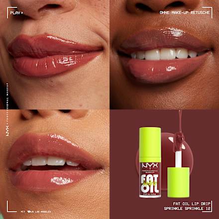 Lipgloss Fat Oil Lip Drip 12 Sprinkle Sprinkle NYX PROFESSIONAL MAKEUP