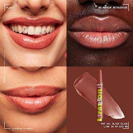 Lippenstift Fat Oil Slick Click 05 Link in my Bio NYX PROFESSIONAL MAKEUP