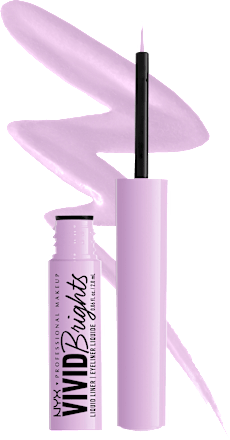Tekutá očná linka Vivid Brights - 07 Lilac Link NYX PROFESSIONAL MAKEUP