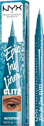 Očná linka Epic Ink Liner - 01 Tapered Twinkle NYX PROFESSIONAL MAKEUP