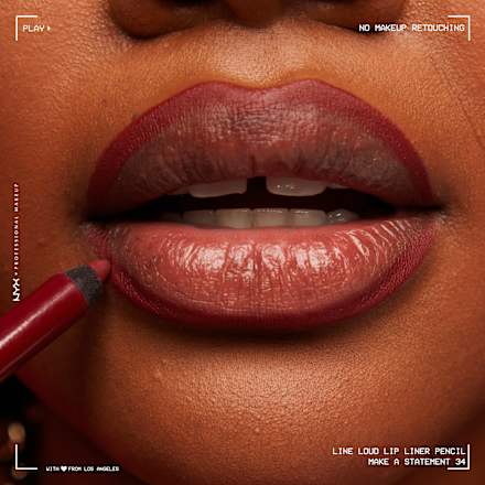 Lipliner Line Loud Longwear 02 Make A Statement NYX PROFESSIONAL MAKEUP