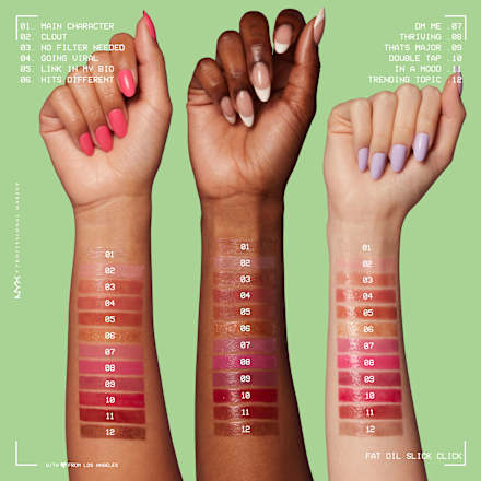 Lippenstift Fat Oil Slick Click 11 In a Mood  NYX PROFESSIONAL MAKEUP