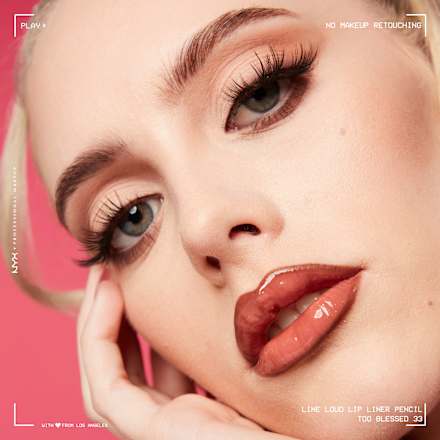 Lipliner Line Loud Longwear 03 Too Blessed NYX PROFESSIONAL MAKEUP