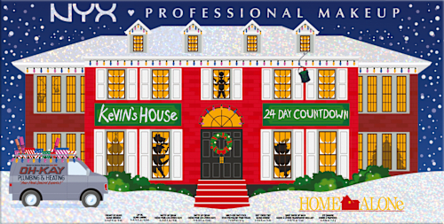 Adventskalender 2024 Home Alone "Kevin's House" NYX PROFESSIONAL MAKEUP