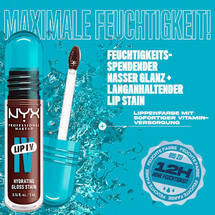 Lipgloss Lip IV Gloss Stain 05 Mocha Me Wet NYX PROFESSIONAL MAKEUP