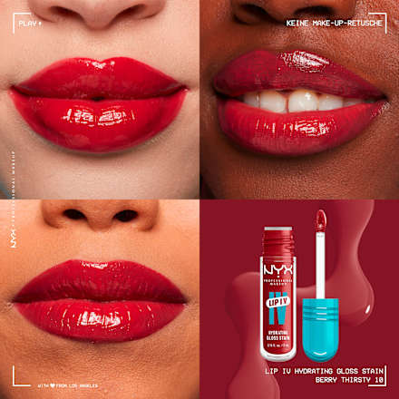 Lipgloss Lip IV Gloss Stain 10 Berry Thirsty NYX PROFESSIONAL MAKEUP
