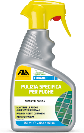 Spray Fuganet pulizia specifica per fughe Fila