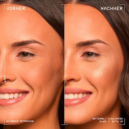 Highlighter Buttermelt 10 Glaze It Butta NYX PROFESSIONAL MAKEUP