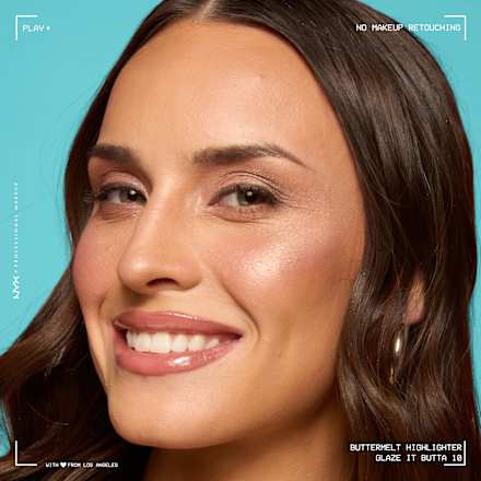 Highlighter Buttermelt 10 Glaze It Butta NYX PROFESSIONAL MAKEUP
