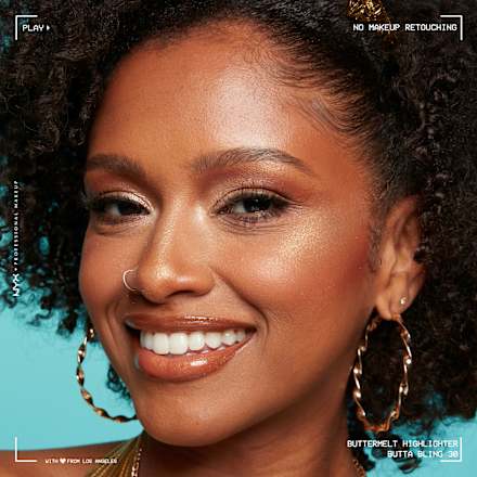 Highlighter Buttermelt 30 Butta Bling NYX PROFESSIONAL MAKEUP