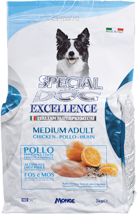 Hrana za odrasle pse Medium Adult piščanec SPECIAL DOG EXCELLENCE