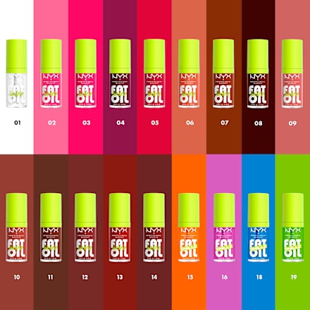 Lipgloss Fat Oil Chillz 19 Kiwi Freezie NYX PROFESSIONAL MAKEUP