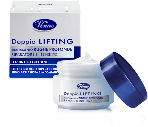 Crema Doppio Lifting con elastina e collagene Venus
