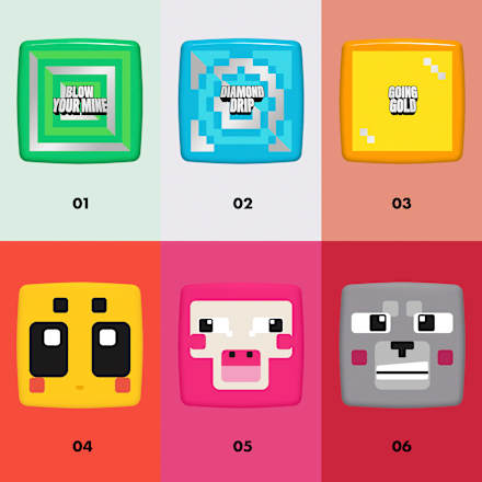 Blush A Minecraft Movie Cheeky Mob Balms Honeycomb Hottie 04 Coral NYX PROFESSIONAL MAKEUP