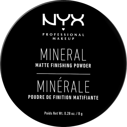 Puder Mineral Matte Finishing 02 Medium/Dark  NYX PROFESSIONAL MAKEUP
