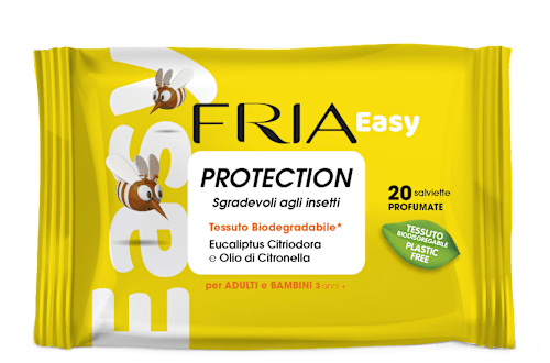 Salviette profumate Easy Protection antizanzare FRIA
