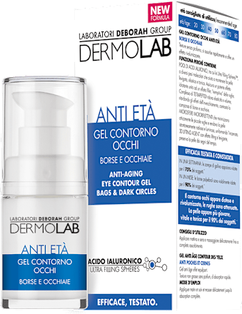 Gel contorno occhi anti età DERMOLAB