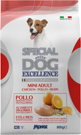 Suha hrana za pse Mini Adult piščanec SPECIAL DOG EXCELLENCE
