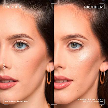 Highlighter Buttermelt Bright&Butta 05 NYX PROFESSIONAL MAKEUP